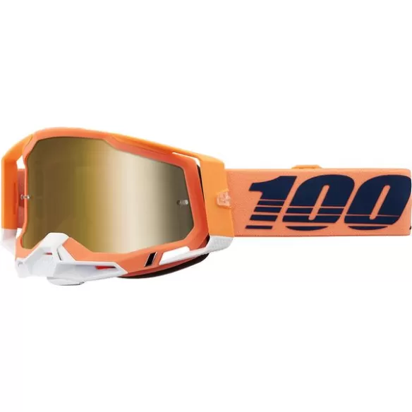 Ochelari Moto Enduro Racecraft 2 Coral Mirrored Lens