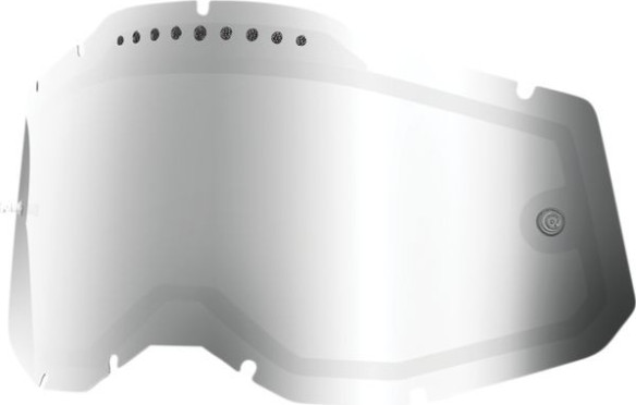 Lentila Schimb Ochelari Accuri 2/Racecraft 2/Strata 2 Dual Vented Mirror Silver