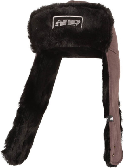 Caciula Trapper Hat Charcoal 2024