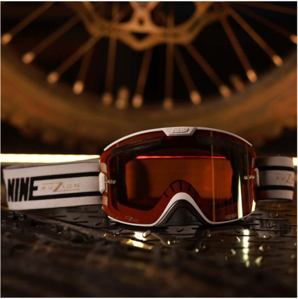 Ochelari Enduro Kingpin Fuzion Flow White Tint Lens Yellow23