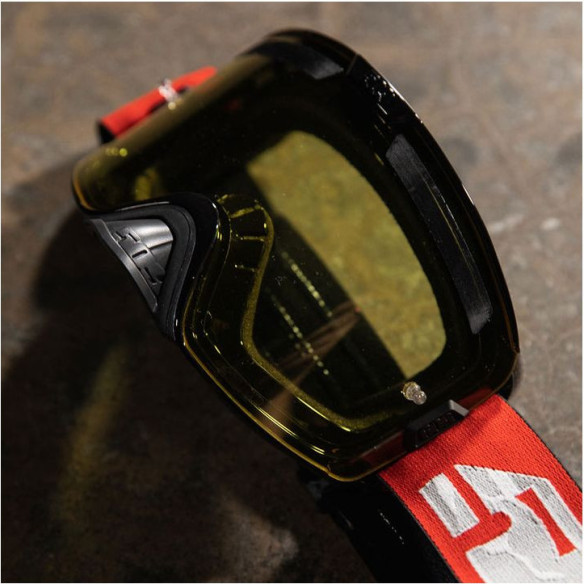 Ochelari Enduro Kingpin Fuzion Flow White Camo Clear Lens 23