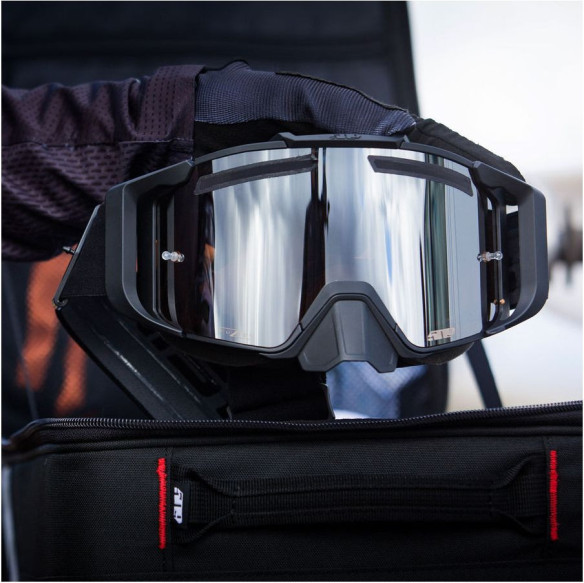Ochelari Enduro Sinister MX6 Fuzion Flow Black Tint Mirror Lens Amber 23
