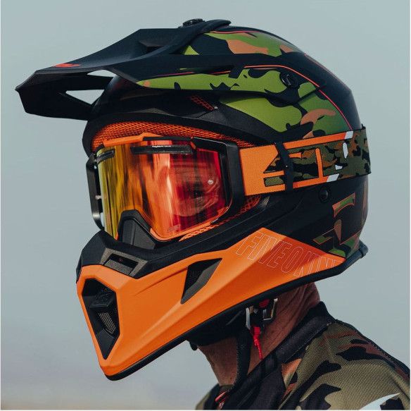 Ochelari Enduro Sinister MX6 Fuzion Flow Hunter Camo Tint Mirror Red 23