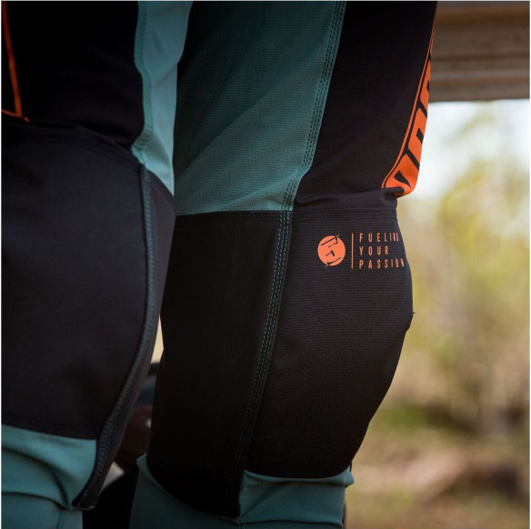 Pantaloni Moto MX Race 5 Sci-Fi Green 23