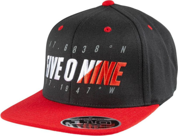 Sapca Coordinates Flex Snapback Hat Red Mist 23