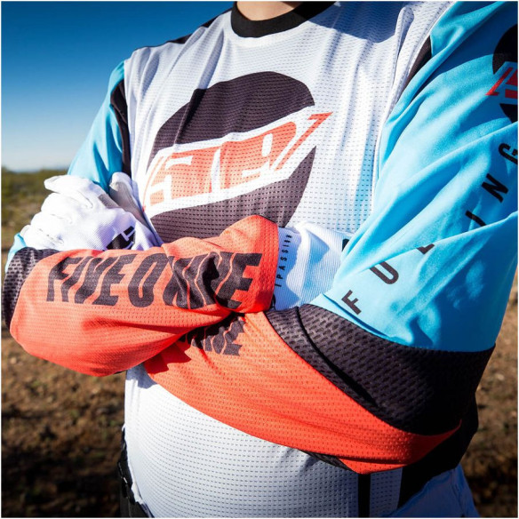 Tricou Moto MX Race 5 Sci-Fi Coral 23