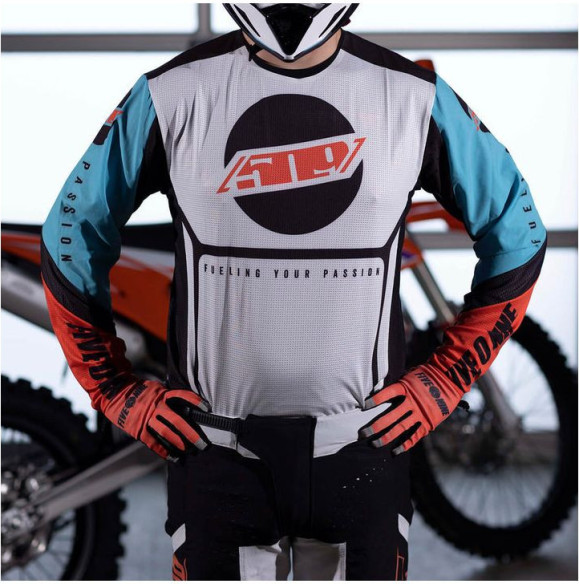 Tricou Moto MX Race 5 Sci-Fi Coral 23