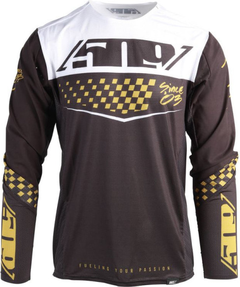 Tricou Moto MX Race 5 Speedsta Black Gold 23