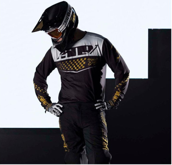 Tricou Moto MX Race 5 Speedsta Black Gold 23
