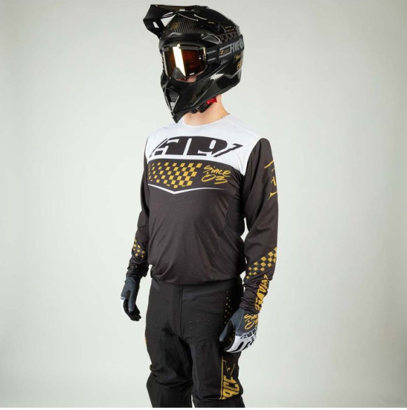 Tricou Moto MX Race 5 Speedsta Black Gold 23