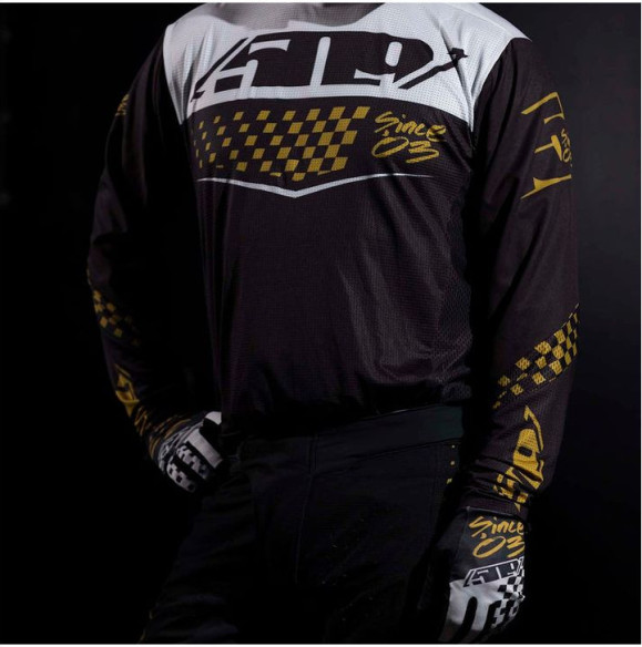 Tricou Moto MX Race 5 Speedsta Black Gold 23