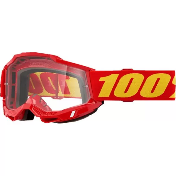 Ochelari Moto MX/Enduro Accuri 2 Red Clear Lens 50018-00010