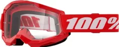 Ochelari Moto MX/Enduro Strata 2 Red Clear Lens 50027-00018