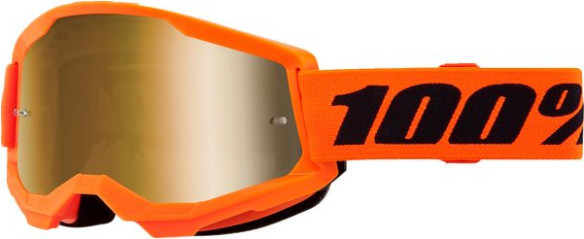 Ochelari Moto MX/Enduro Strata 2 Neon Orange Gold-Mirror Lens 50028-00015