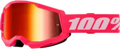 Ochelari Moto MX/Enduro Strata 2 Pink Red-Mirror Lens 50028-00017