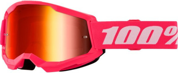 Ochelari Moto MX/Enduro Strata 2 Pink Red-Mirror Lens 50028-00017