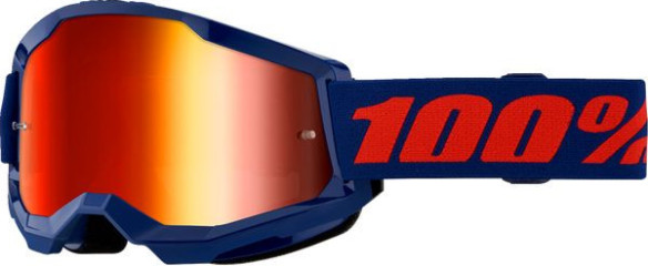 Ochelari Moto MX/Enduro Strata 2 Navy Red-Mirror Lens 50028-00021