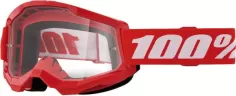 Ochelari Moto MX/Enduro Strata 2 Red Clear Lens 50031-00012
