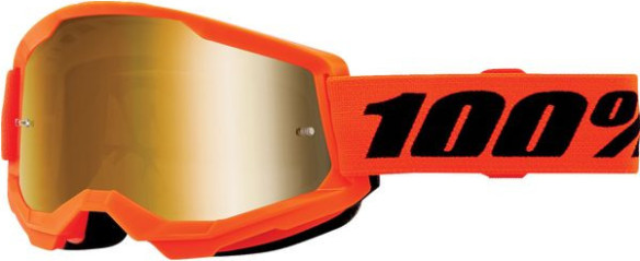 Ochelari Moto MX/Enduro Copii Strata 2 Neon Orange Gold-Mirror Lens 50032-00009