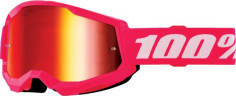 Ochelari Moto MX/Enduro Copii Strata 2 Pink Red-Mirror Lens 50032-00011