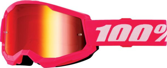 Ochelari Moto MX/Enduro Copii Strata 2 Pink Red-Mirror Lens 50032-00011