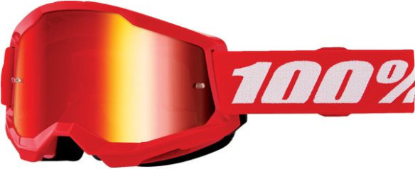 Ochelari Moto MX/Enduro Copii Strata 2 Red-Mirror Lens 50032-00012