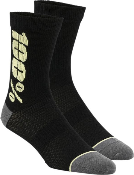 Sosete Moto MX/Enduro Rythym Black-Yellow 24
