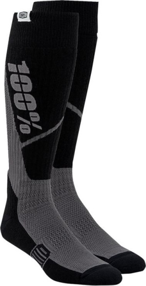 Sosete Moto MX/Enduro Torque Comfort Gray-Black 24