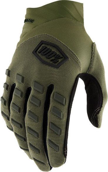 Manusi Moto MX/Enduro Airmatic Green-Black 10000-00038
