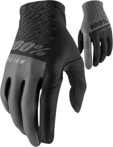 Manusi Moto MX/Enduro Celium Gray-Black 10007-00004