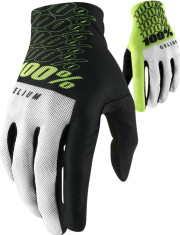 Manusi Moto MX/Enduro Celium Black-White-Yellow-Fluorescent Yellow 10007-0001