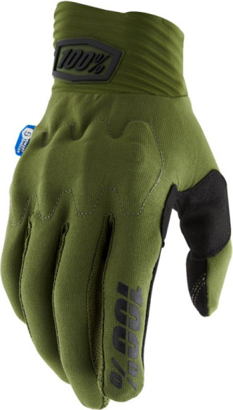 Manusi Moto MX/Enduro Cognito Smart Shock Army Green 10014-00029
