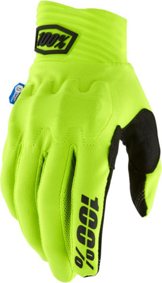Manusi Moto MX/Enduro Cognito Smart Shock Fluorescent Yellow 10014-00044