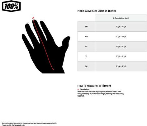 Manusi Moto MX/Enduro Ridefit Black 10010-00000