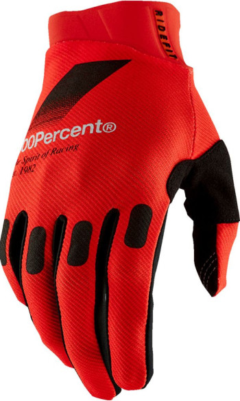 Manusi Moto MX/Enduro Ridefit Red-Black 10010-00058