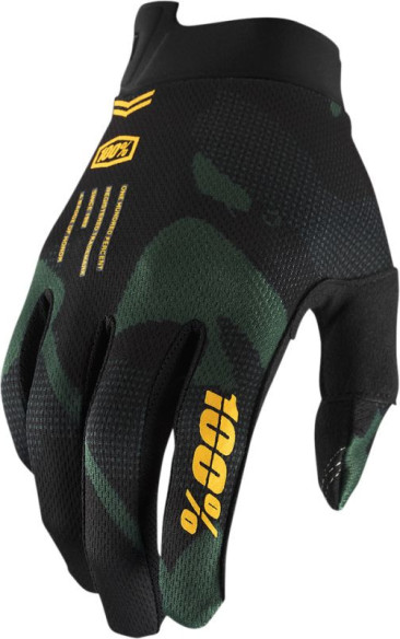 Manusi Moto Copii MX/Enduro Itrack Green-Black 10009-00011