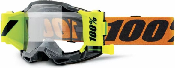 Ochelari Moto MX/Enduro Accuri 2 Forecast Orange/Black/Yellow Fluo Clear Lens