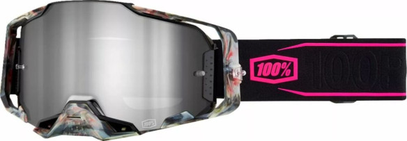 Ochelari Moto MX/Enduro Armega Sarcelle Silver Mirror Lens