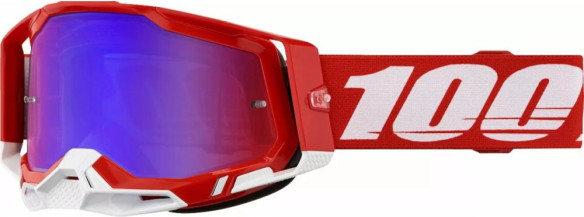 Ochelari Moto MX/Enduro Racecraft 2 Red Blue/Red Mirror Lens
