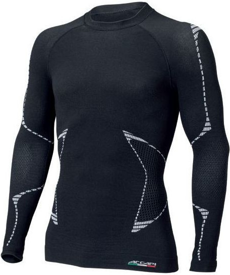 Bluza Corp Maneca Lunga BIKER Black/White