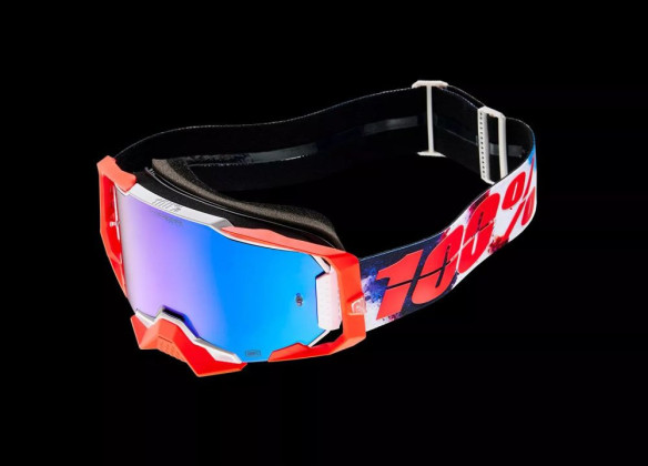 Ochelari Moto MX/Enduro Armega HiPER Morpho/Mirror Blue 2025