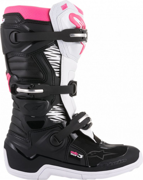 Cizme MX Dama Stella Tech 3 Offroad Multicolor/Roz