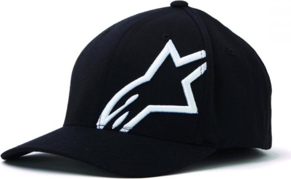 Sapca Corp Shift 2 Curved Bill Black White