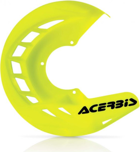 Protectie Disc Frana Fata AC X-Brake Galben Fluo