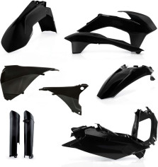 Kit Plastice AC KTM EXC/EXCF 2014-2015 Negru Fara Placa Far