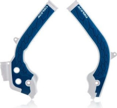 Protectii Cadru X-Grip KTM EXC/EXC-F 2017-2020 White/Blue