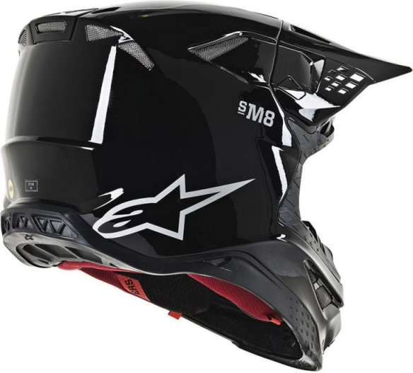 Casca Enduro SM8 Solid Black