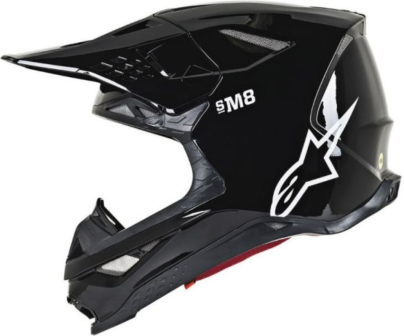 Casca Enduro SM8 Solid Black