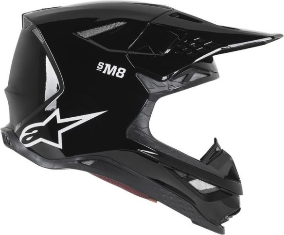 Casca Enduro SM8 Solid Black