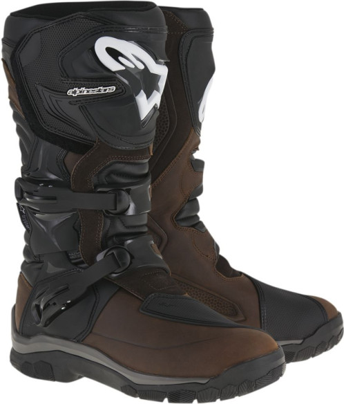Cizme Touring Corozal Adventure Drystar Oiled Black/Brown
